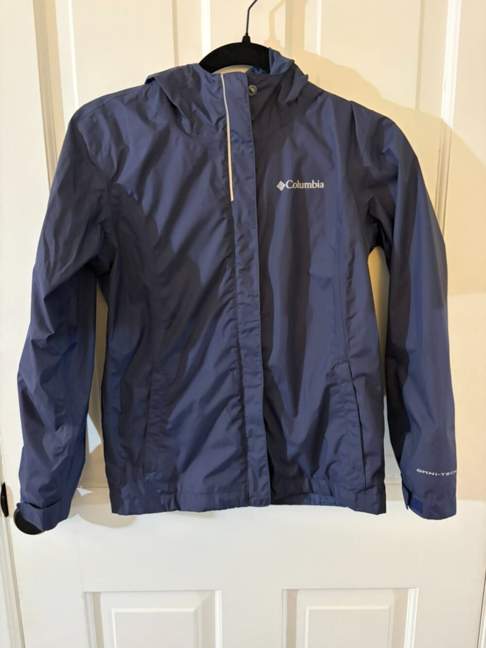 Boys Medium Blue Windbreaker